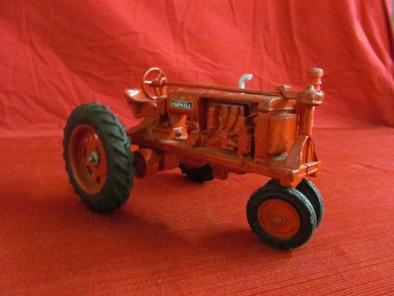 Farmall toy tractor