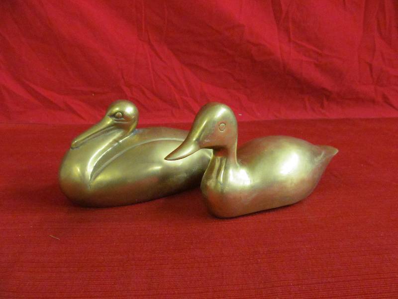 brass ducks