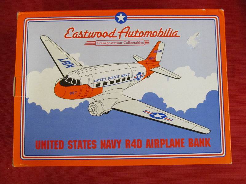 Eastwood Navy R4d airplane bank