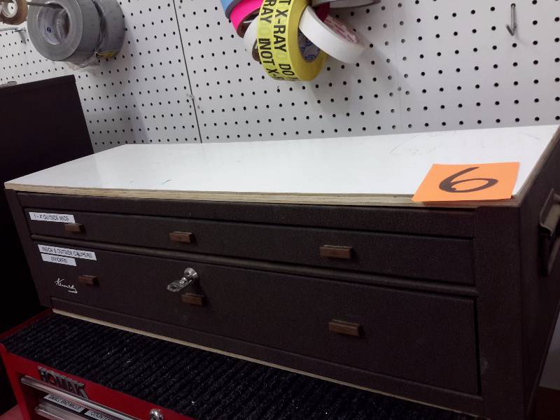 Kennedy two drawer, Machinist Tool Chest.