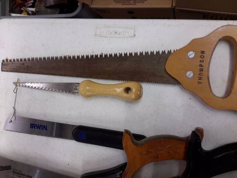 Misc. Saws as pictured