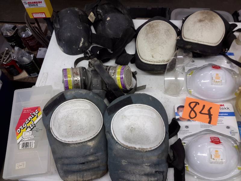 Misc. Masks, Goggles, Wood working Biscuits, Plug cutters
