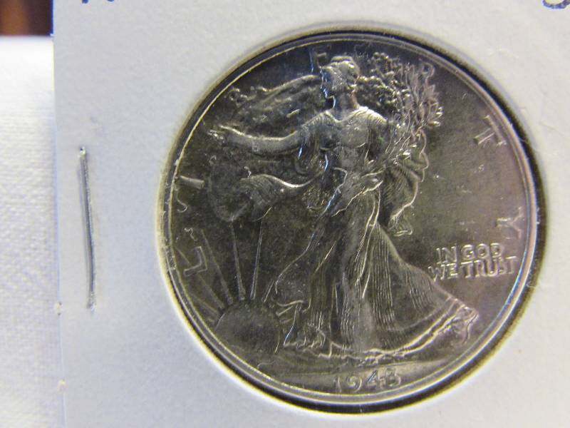 1943 AU Half Dollar
