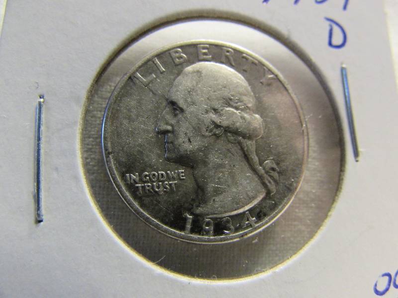 1934 D Quarter