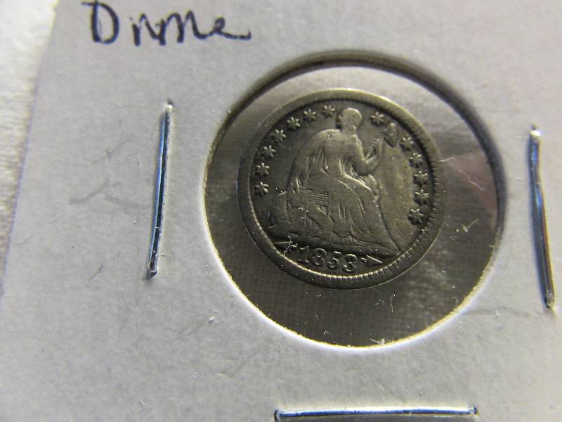 1853 Half Dime