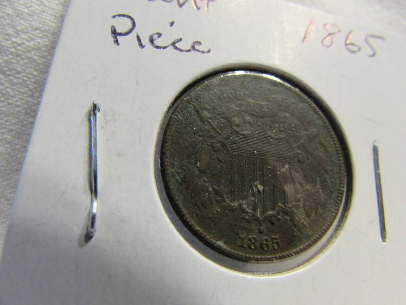 1865 2 cent piece