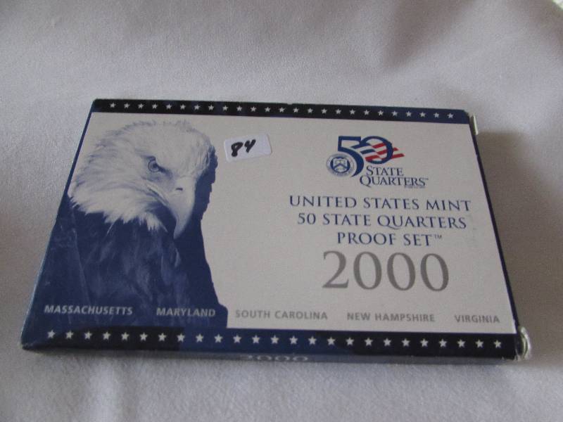 2000 Proof State Quarter Set