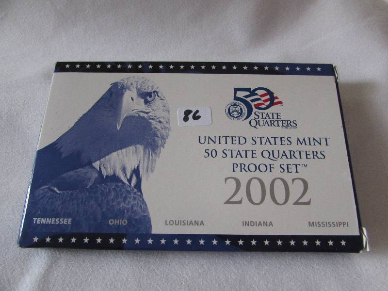 2002  Proof State Quarter Set