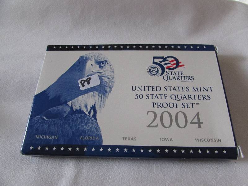 2004  Proof State Quarter Set