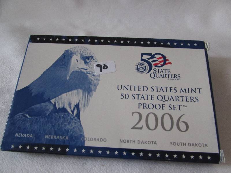 2006  Proof State Quarter Set