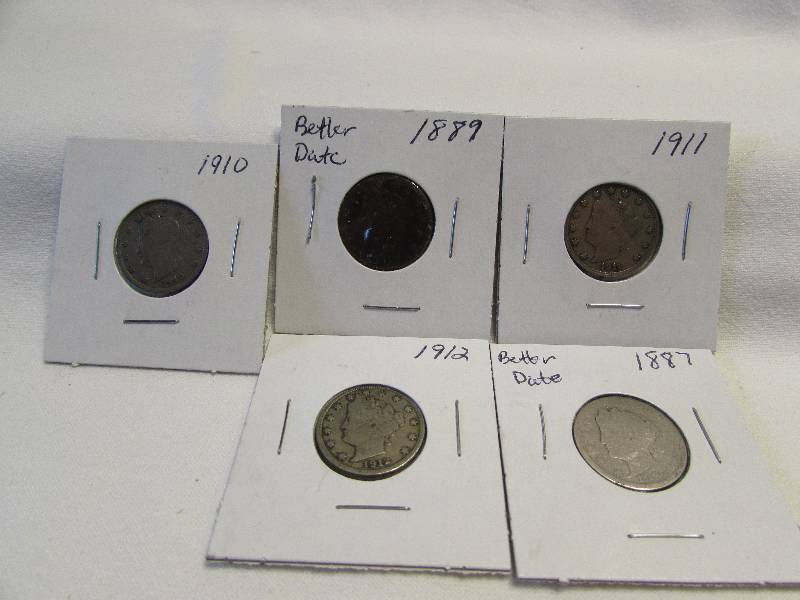 Lot of Misc Liberty Nickels