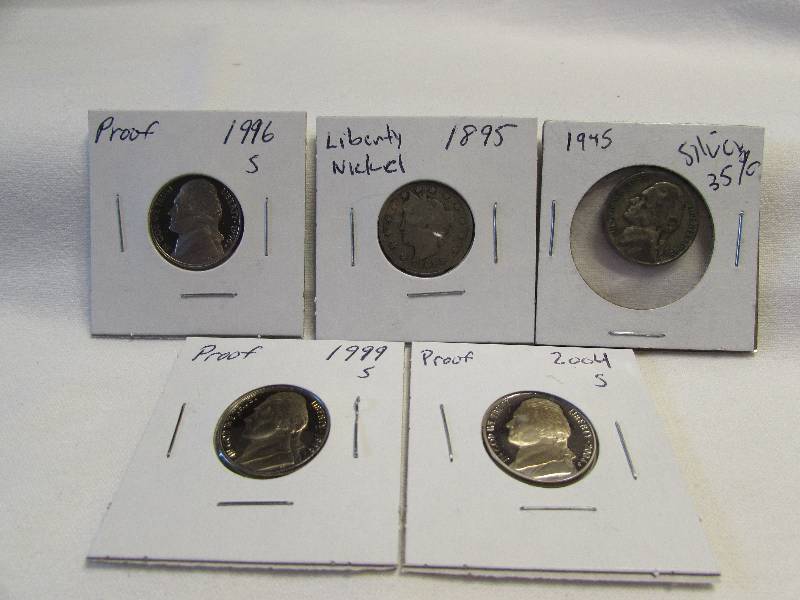Lot of Misc Proof Nickels and Silver Nickel