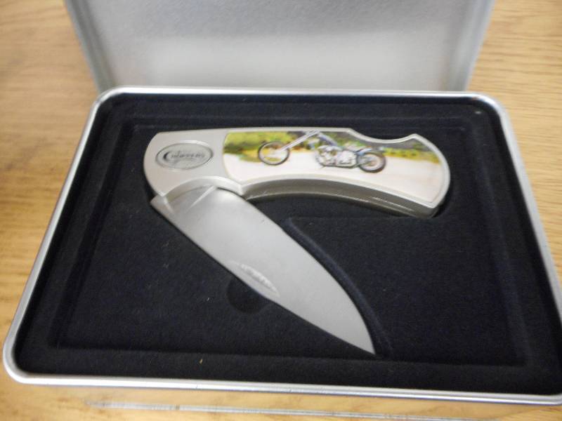 lot 41 image: AMERICAN CHOPPERS POCKET KNIFE COLLECTORS