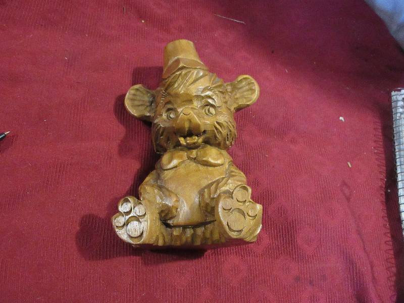 VINTAGE GERMAN WOOD MOUSE