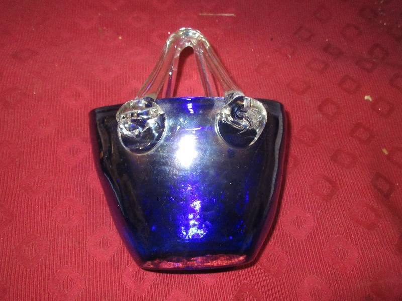 COBALT BLUE BASKET