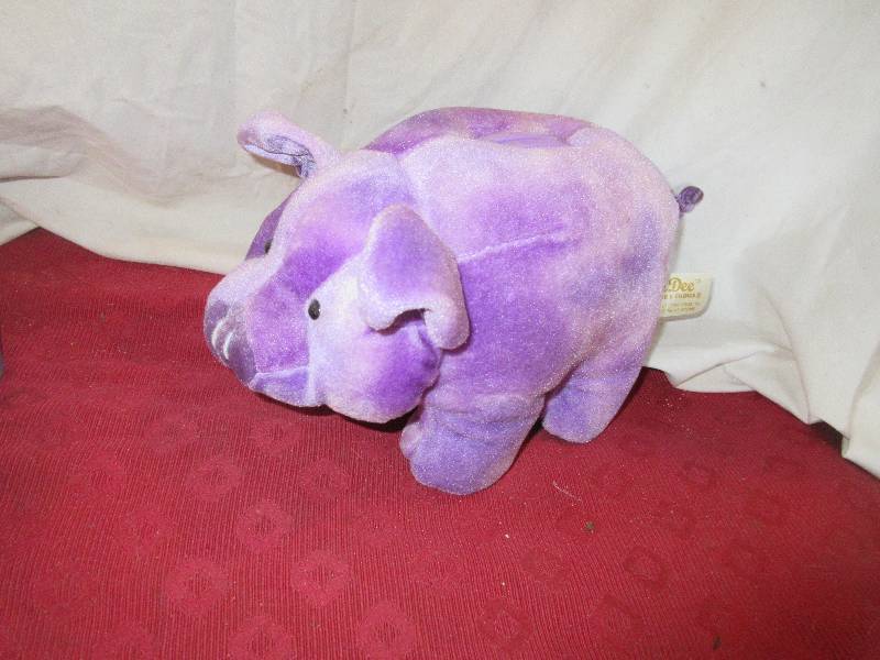 STUFFED DAN DEE PIGGY BANK