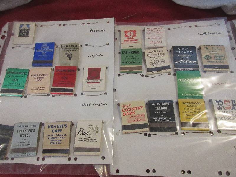 MATCHBOOK COLLECTION