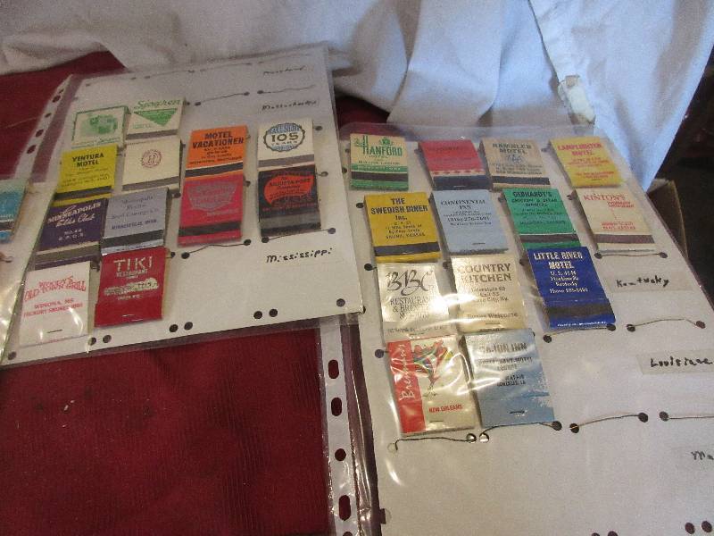 MATCH BOOKS FOR COLLECTING