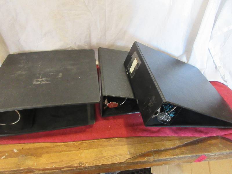 3  3 RING BINDERS