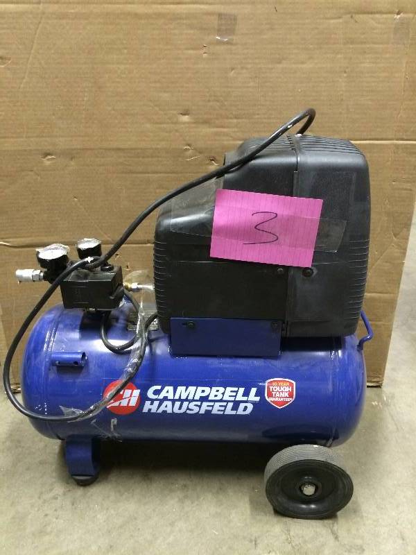 lot 3 image: CH 8 Gal Air Compressor tested in good condition