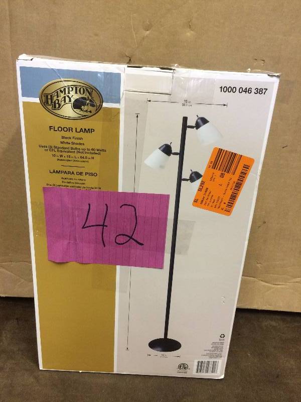 lot 42 image: Floor lamp model398 505 New