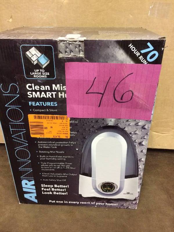 lot 46 image: air Innovations Clean Mist Smart Humidifier