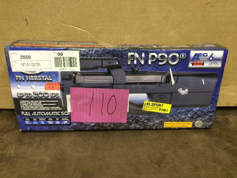 lot 110 image: FN P90 Soft Gun Riffle