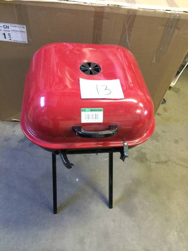 lot 13 image: AUSSIE Walk-A-Bout Portable Charcoal Grill new