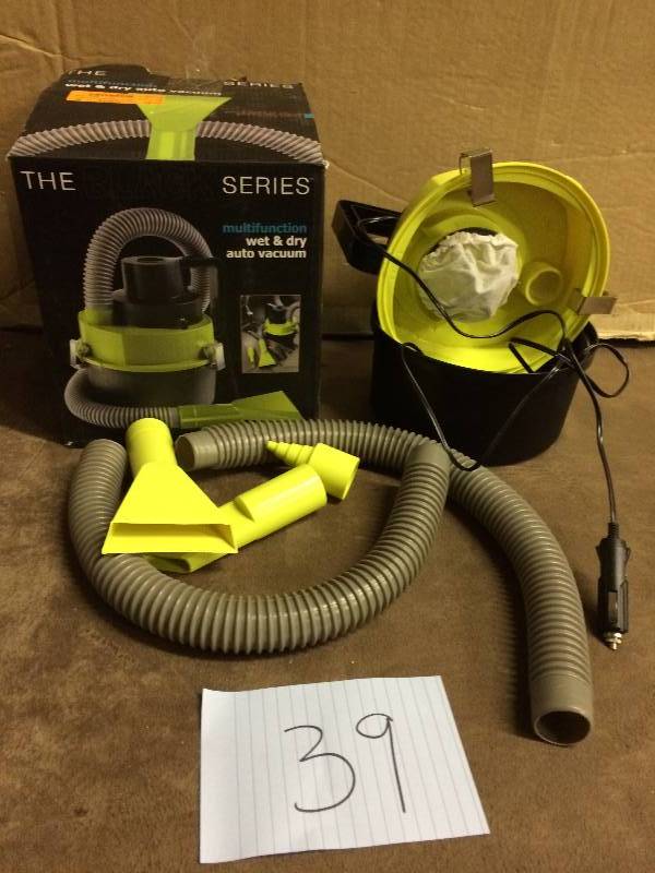 lot 39 image: The Black Series Multifunction Wet & Dry Auto Vacuum