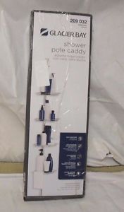 lot 54 image: Glacier Bay Shower Pole Caddy-4 Shelf-Model 209032