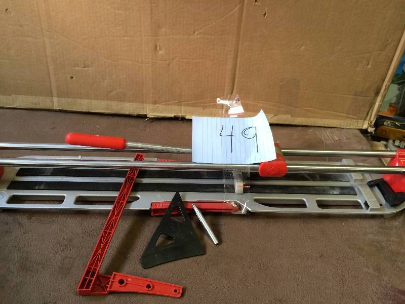 lot 49 image: Rubi Star 24 in. Tile Cutter Model # 12903