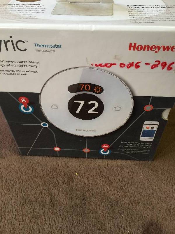 lot 53 image: Sealed Honeywell Lyric (RCH9300WF) WiFi Programmable Smart Thermostat