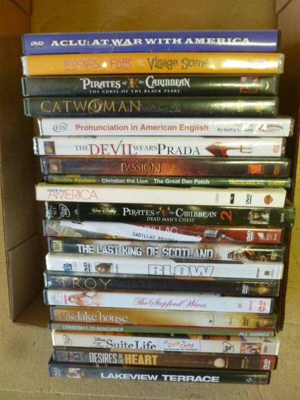 lot 63 image: DVD Movies