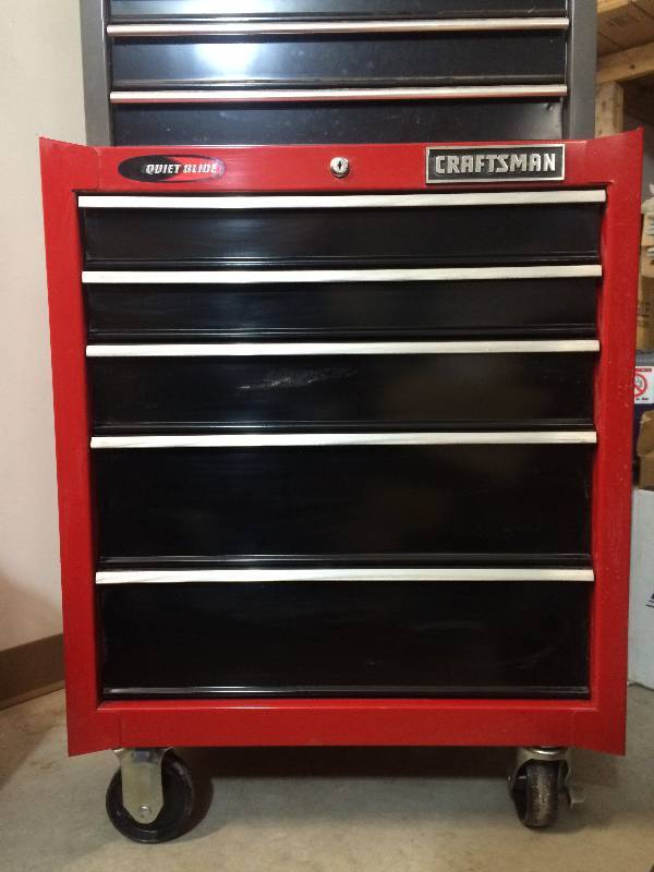 Craftsman 5 Drawer Roll-Away Tool Chest | Shop Accessories, Tools, and ...