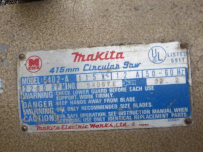 lot 12 image: Makita 16 Inch Beam Saw