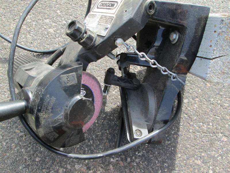 lot 15 image: Oregon Model 108181 Chainsaw Sharpener