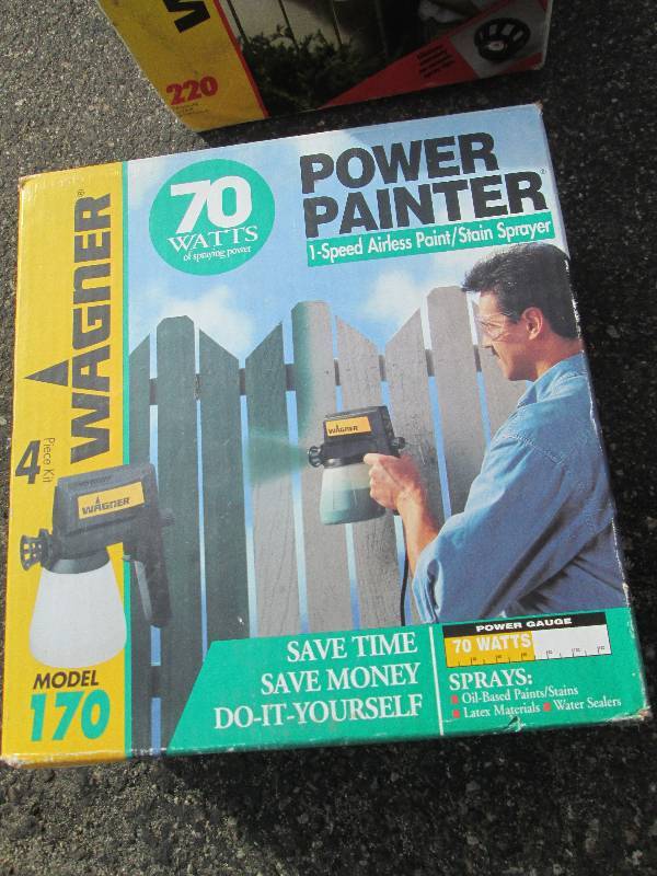 lot 19 image: 2 Wagner Paint Sprayers