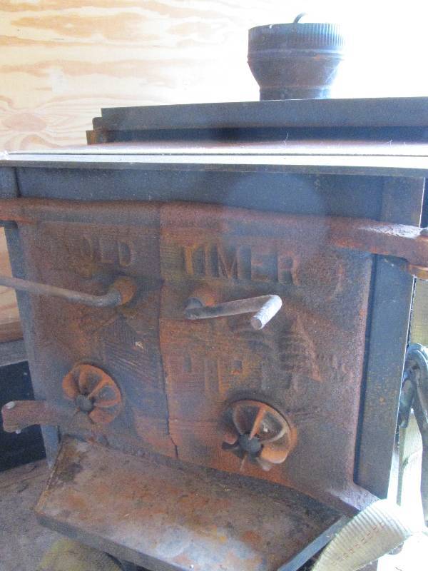 Old Timer Wood Stove | Empire Wholesale Landscaping Equipment and Trailer  Auction | K-BID
