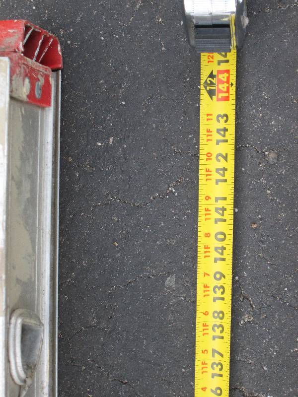 lot 37 image: 12 Foot Aluminum Ladder