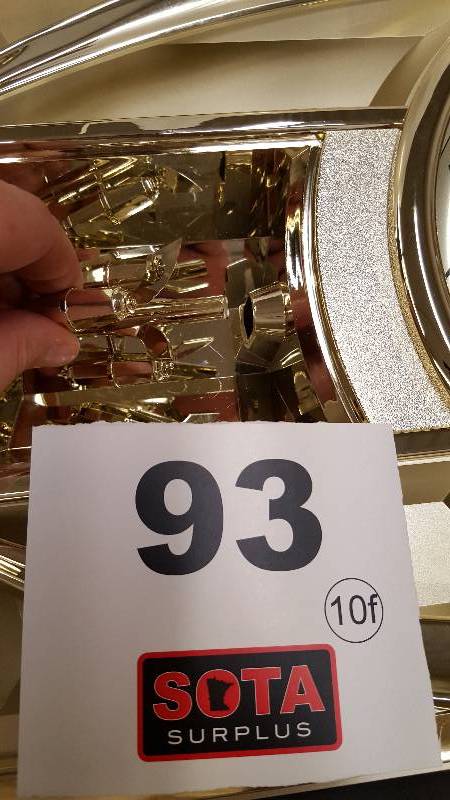 lot 93 image: Melodies in Motion Musical Pendulum Wall Clock