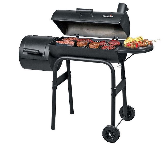 lot 54 image: Char-Broil American Gourmet Charcoal Smoker Grill