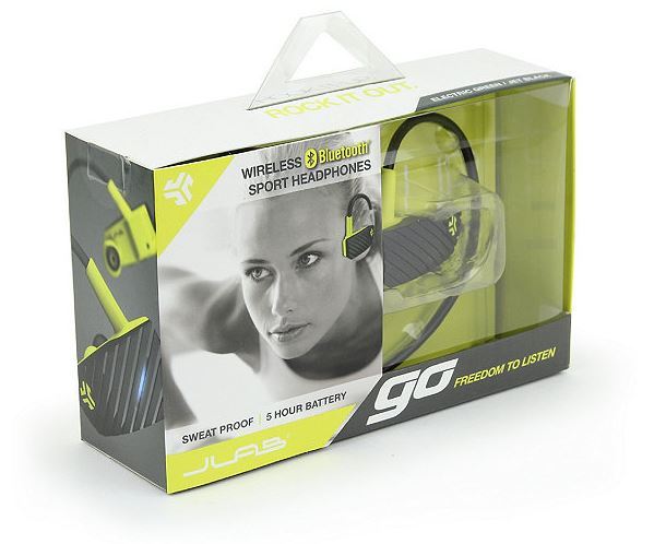 lot 75 image: JLAB GO Bluetooth Headphones Black
