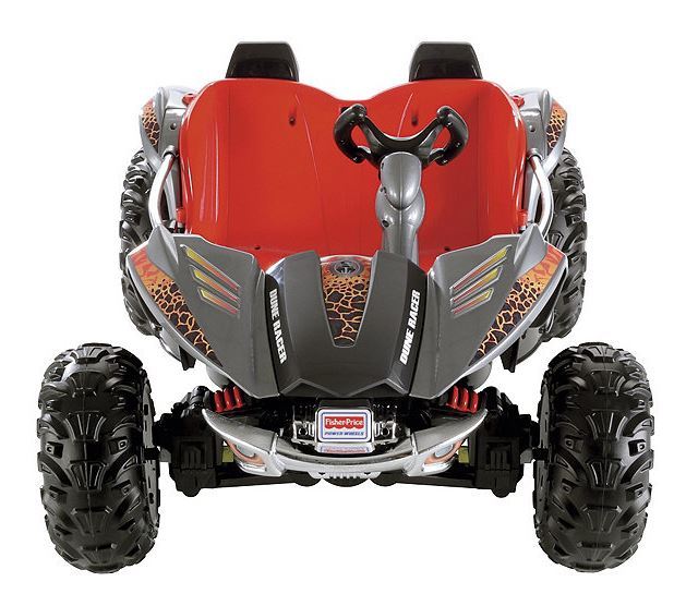 lot 115 image: Fisher-Price Power Wheels 12V Dune Racer - Red