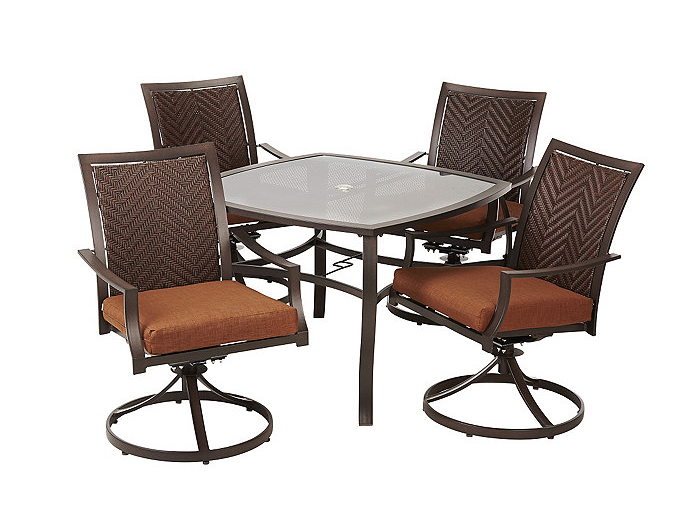 lot 79 image: McLeland Design Ashdale 5-pc. Patio Set