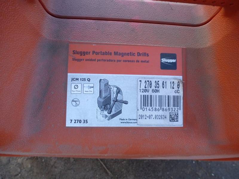 Slugger Portable Magnetic Drill