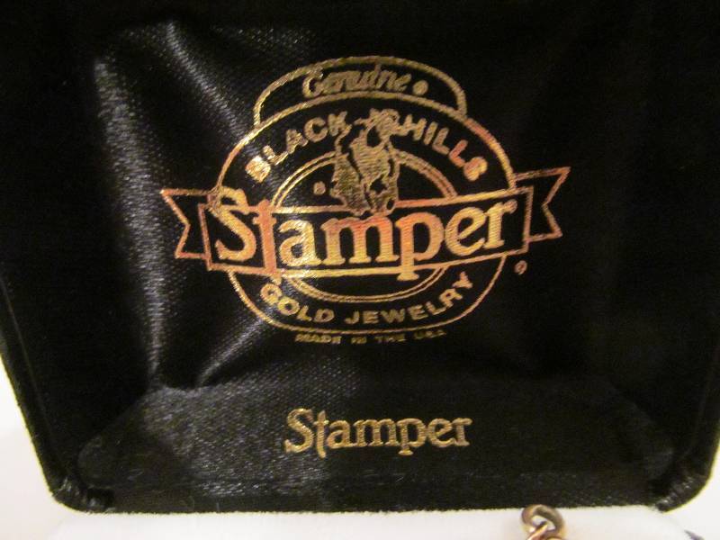 Harley Davidson Black Hills Gold Ear Rings
