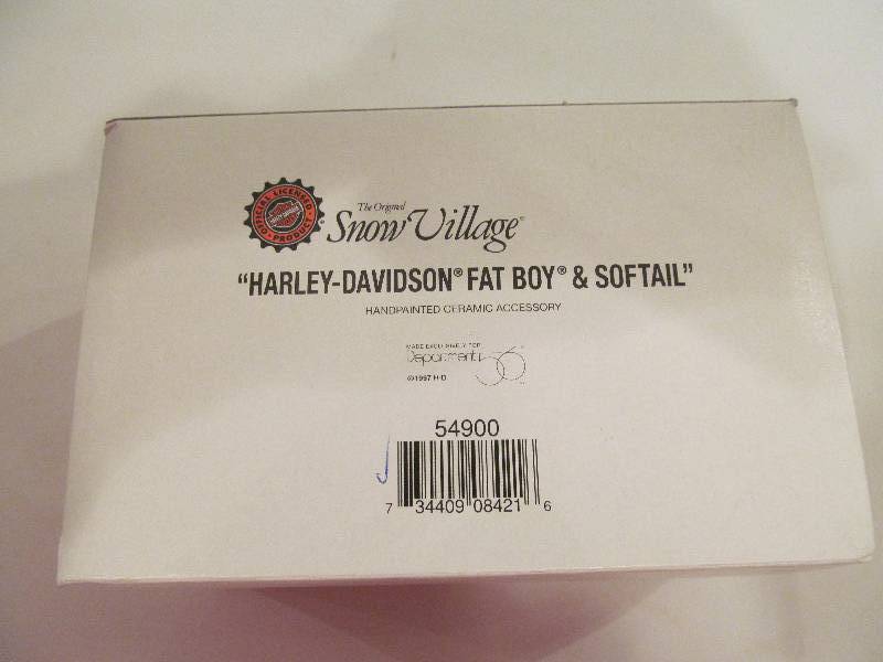Dept. 56,Harley Davidson Snow Village