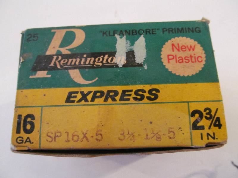 Remington,16 GA. 2 34