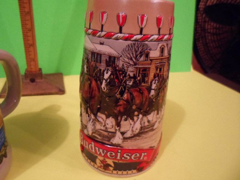 lot 16 image: 2 - Anheuser-Busch Beer Mugs