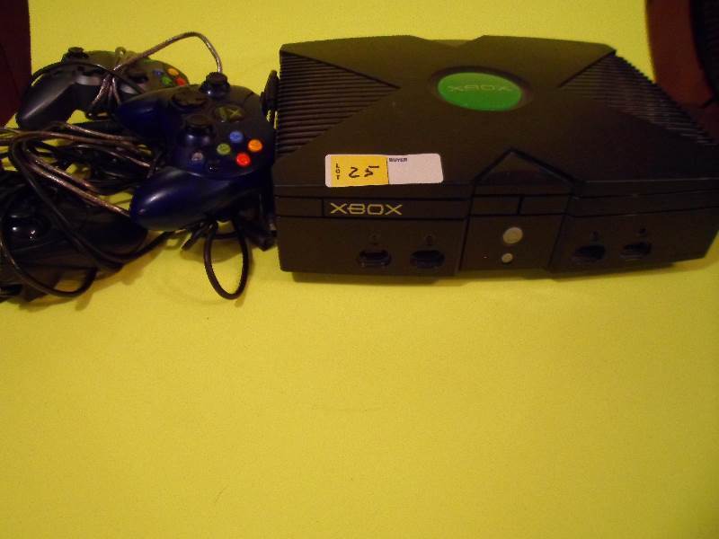 lot 25 image: XBox Video Game System